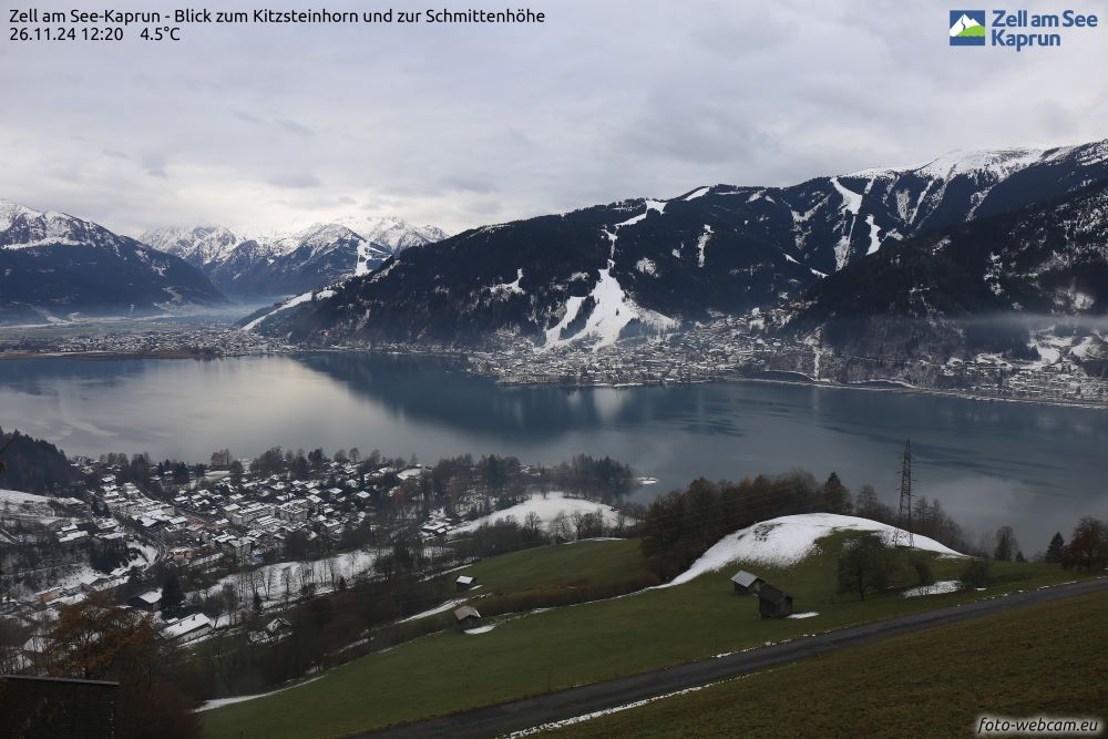 Zell am See-Kaprun, Oostenrijk - 26 november 2024.